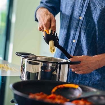 Fiskars 1027301 pasta ske Plast, Silikone