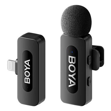BOYA Wireless Microphone x1 BY-V1 Mini v2.0 Lightning 2.4GHz