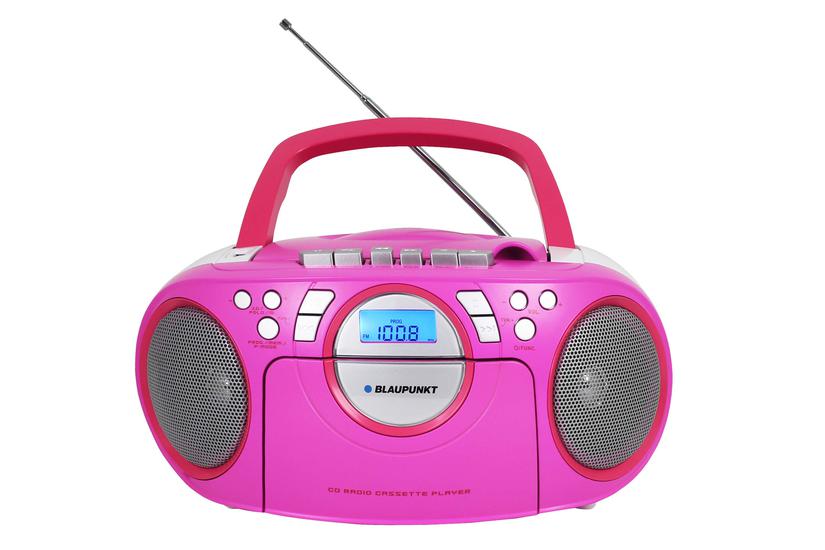 Blaupunkt BB16PK CD-afspiller Bærbar CD-afspiller Lyserød