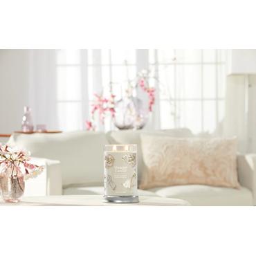 Yankee Candle 1724370E vokslys Cylinder Patchouli, Sandeltr&aelig; Beige 1 stk