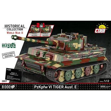 8000 PCS HC WWII /2807/Pz.Kpfw. VI TIGER  2 in 1 1:12