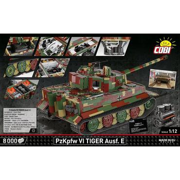 8000 PCS HC WWII /2807/Pz.Kpfw. VI TIGER  2 in 1 1:12