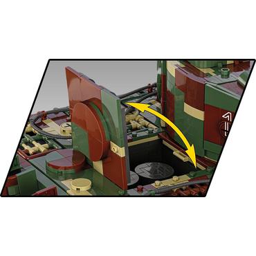 8000 PCS HC WWII /2807/Pz.Kpfw. VI TIGER  2 in 1 1:12