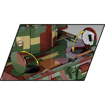 8000 PCS HC WWII /2807/Pz.Kpfw. VI TIGER  2 in 1 1:12