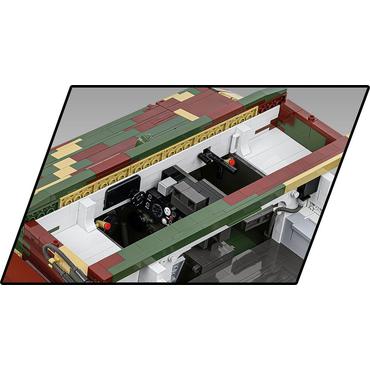 8000 PCS HC WWII /2807/Pz.Kpfw. VI TIGER  2 in 1 1:12