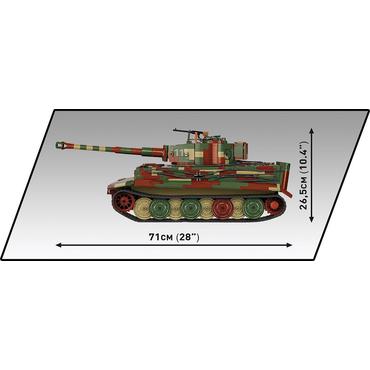 8000 PCS HC WWII /2807/Pz.Kpfw. VI TIGER  2 in 1 1:12