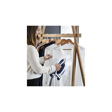 Tefal Pro Express Vision GV9812 3000 W 1,1 L Durilium AirGlide Autoclean soleplate Bl&aring;, Hvid