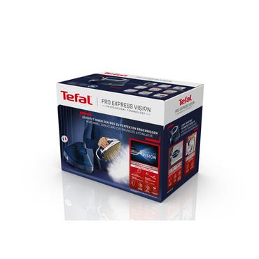Tefal Pro Express Vision GV9812 3000 W 1,1 L Durilium AirGlide Autoclean soleplate Bl&aring;, Hvid