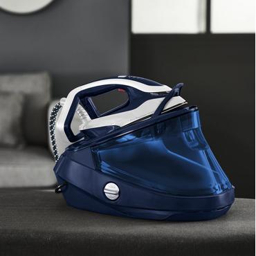 Tefal Pro Express Vision GV9812 3000 W 1,1 L Durilium AirGlide Autoclean soleplate Bl&aring;, Hvid