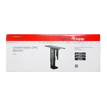 Equip 650892 CPU holder CPU-holder under skrivebord Sort