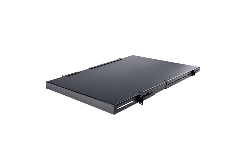 StarTech.com 1U Adjustable Server Rack Mount Shelf - 175lbs - 19.5 to 38in Deep Universal Tray for 19" AV, Data & Network Equipment Rack (ADJSHELFHD) - hylla f&ouml;r rack - 1U