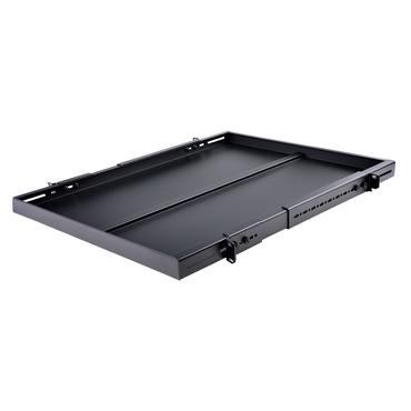 StarTech.com 1U Adjustable Server Rack Mount Shelf - 175lbs - 19.5 to 38in Deep Universal Tray for 19" AV, Data & Network Equipment Rack (ADJSHELFHD) - hylla f&ouml;r rack - 1U