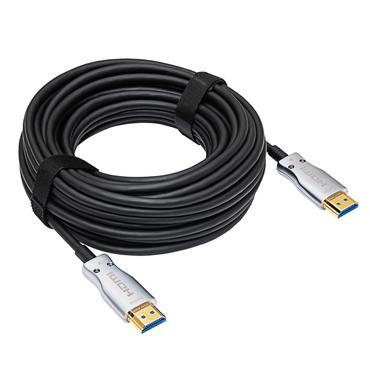 Kabel HDMI Akyga AK-HD-100L optyczny AOC 48Gb/s 8K@60Hz 4K@120Hz ver. 2.1 10m