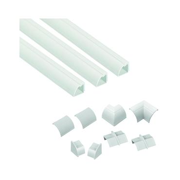 Steffen 100DL2222W ledningskanalsystem 1 m Plast