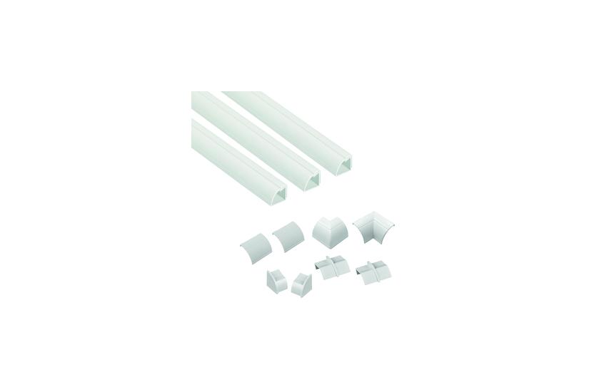 Steffen 100DL2222W ledningskanalsystem 1 m Plast