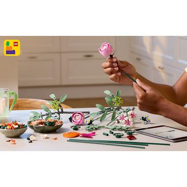 LEGO Botanicals Sch&Atilde;&para;ner Rosafarbener Blumenstrau&Atilde; 10342