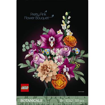 LEGO Botanicals Sch&Atilde;&para;ner Rosafarbener Blumenstrau&Atilde; 10342