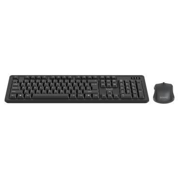 Savio KB-04 tastatur Hjemme/kontor USB QWERTY UK international Sort