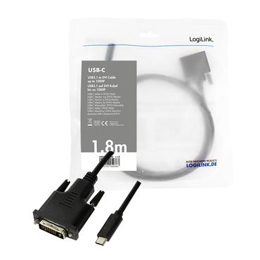 LogiLink UA0331 USB grafisk adapter Sort