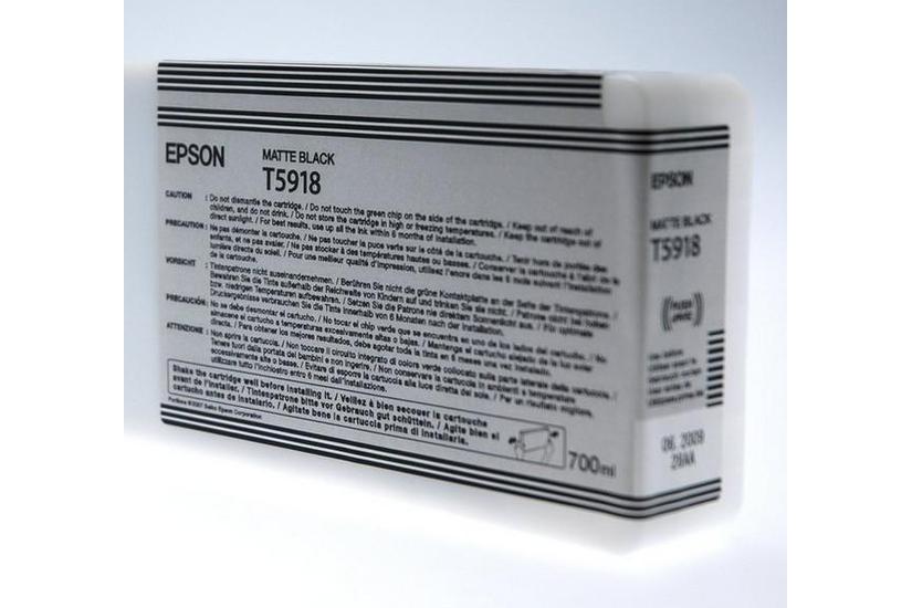 Epson T5918 - mattsvart - original - bl&auml;ckpatron