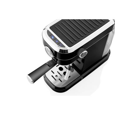 ETA Storio 6181 90020 - kaffemaskin med mj&ouml;lkskummare - 20 bar - svart
