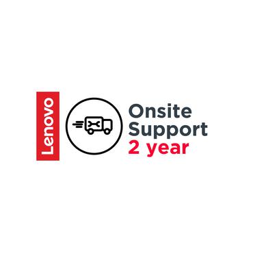 Lenovo Onsite - support opgradering - 2 &aring;r - on-site