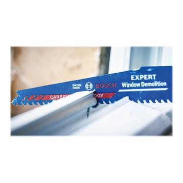 Bosch Tillbeh&ouml;r 2608900386 EXPERT 'Window Demolition' S 956 DHM S&auml;bels&auml;geblatt, 10 St&uuml;ck S&auml;geblatt-L&auml;nge 150 mm 10 St. (2608900386)