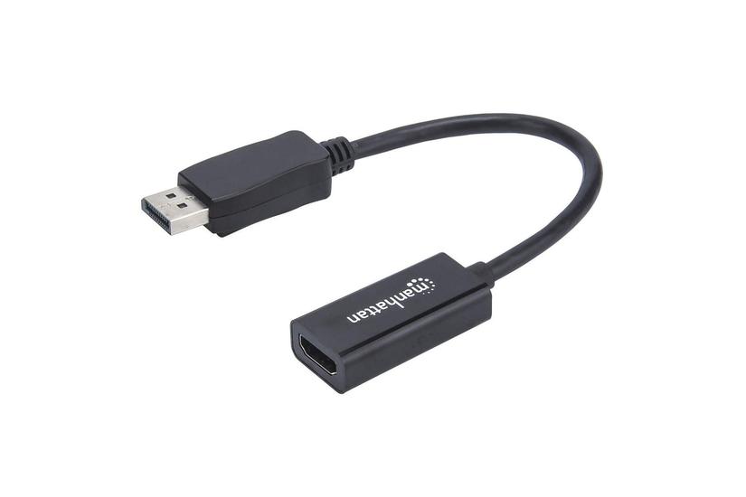 Manhattan 151634 videokabel adapter 0,15 m HDMI Type A (Standard) DisplayPort Sort