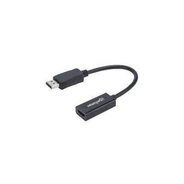 Manhattan 151634 videokabel adapter 0,15 m HDMI Type A (Standard) DisplayPort Sort