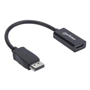 Manhattan 151634 videokabel adapter 0,15 m HDMI Type A (Standard) DisplayPort Sort