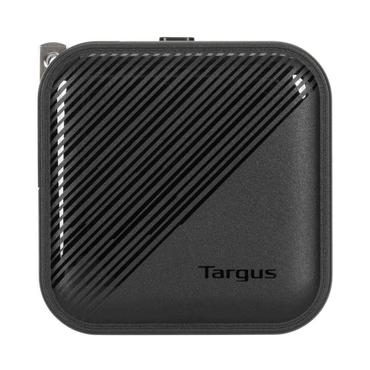 Targus str&ouml;madapter - GaN - 24 pin USB-C, USB typ A - 65 Watt