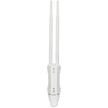 Intellinet High-Power Wireless AC600 Outdoor Access Point / Repeater, 433 Mbps Wireless AC (5 GHz) + 150 Mbps Wireless N (2.4 GHz), IP65, 28 dBm, Wireless Client Isolation, Passive PoE, Wall- and Pole-mount