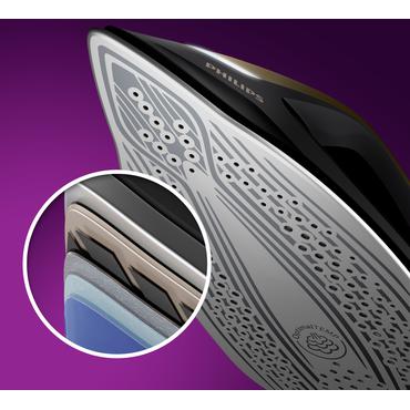 Philips PerfectCare 8000 Series PSG8130 - dampstrygejern - såleplade: SteamGlide Elite