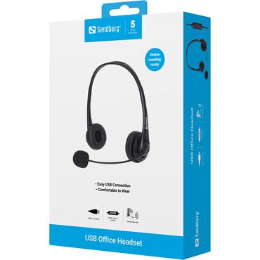 Sandberg USB Office Headset - headset