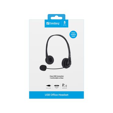 Sandberg USB Office Headset - headset