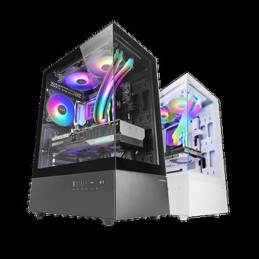 TACENS Chassi - Midi Tower - ATX, Micro ATX, Mini-ITX - 2,5, 3,5 tum - 16,3 cm - 32,8 cm