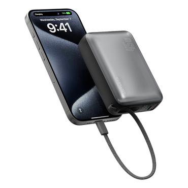 4smarts 541409 powerbank Lithium polymer (LiPo) 20000 mAh Grå