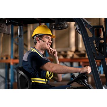 SHOKZ C120-AC-BK hovedtelefoner/headset Trådløs Ørekrog Kontor/Callcenter USB Type-C Bluetooth Sort