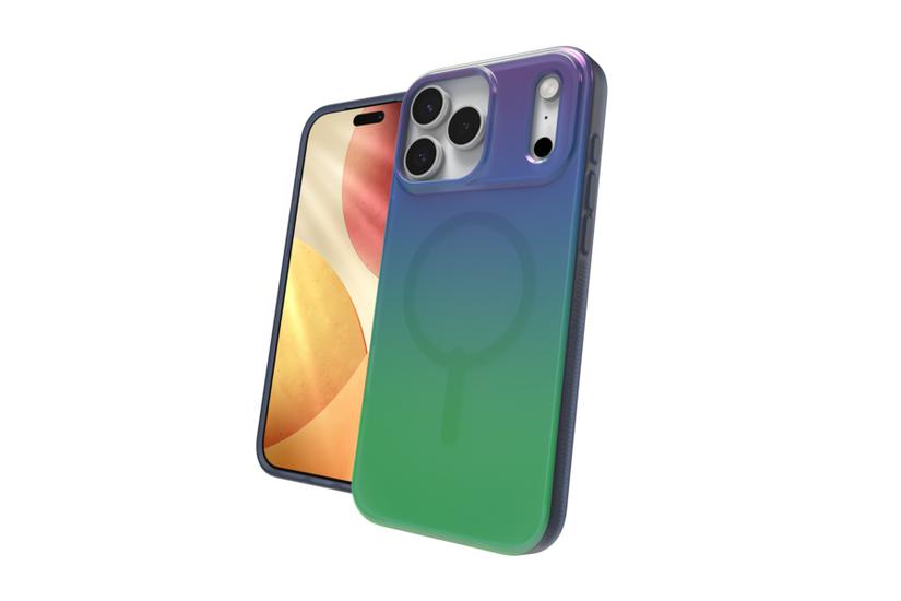 ZAGG Milan Snap mobiltelefon etui 17,5 cm (6.9") Cover Gr&oslash;n, Bl&aring;