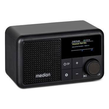 MEDION LIFE S66822 Tragbares Bærbar Digital Sort