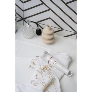 Adler AD 2178 børste til ansigtsrensning Vibrerende & roterende børste Hvid Batteri