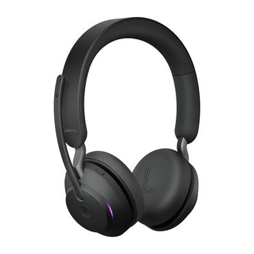 Jabra Evolve2 65 MS Stereo - headset - USB-A - med opladningsstander