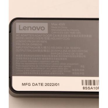 Lenovo ACADAPTER PD45W20/15/9/5V2PWWCHY