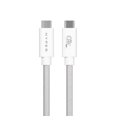 Hyper HyperDrive Next - USB Type-C kabel - 24 pin USB-C til 24 pin USB-C - 1.2 m