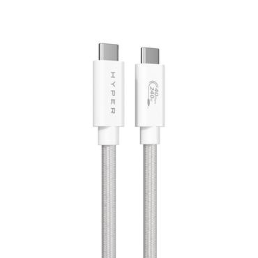 Hyper HyperDrive Next - USB Type-C kabel - 24 pin USB-C til 24 pin USB-C - 1.2 m