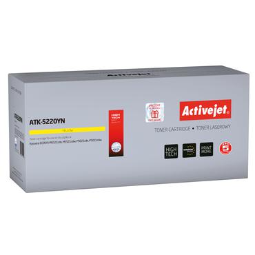 Activejet tonerkassette ATK-5220YN (Kyocera erstatning TK-5220Y; Supreme; 1200 sider; gul)