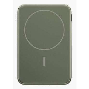 Fresh 'n Rebel 2pbm5000dg powerbank Lithium polymer (LiPo) 5000 mAh Trådløs opladning Grøn