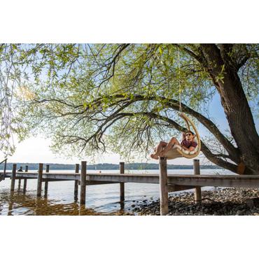 AMAZONAS AZ-2020440 h&aelig;ngestol Beige H&aelig;ngende chaiselong liggestol