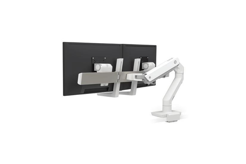 Ergotron HX monteringssats - Konstant kraftteknik - f&ouml;r 2 LCD-bildsk&auml;rmar - vit