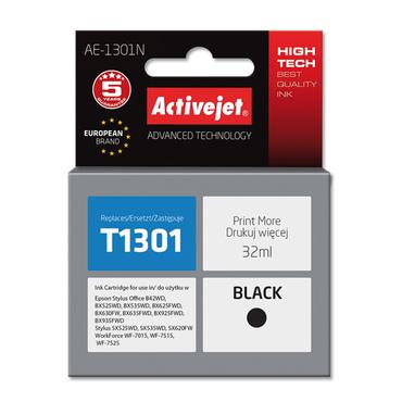Activejet AE-1301N bl&aelig;k (erstatning Epson T1301; Supreme; 32 ml; sort)